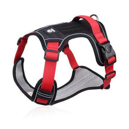 Cross-Border Dog Leash, Anti-Explosion Pet Harness, Velcro Dog Harness, Large Dog Leash, Reflective Dog Leash