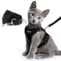 Escape-Proof Cat Harness with Car Seatbelt Adapter