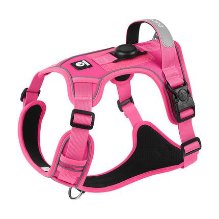 Cross-Border Dog Leash, Anti-Explosion Pet Harness, Velcro Dog Harness, Large Dog Leash, Reflective Dog Leash