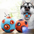 Glow-in-the-Dark Squeaky Dog Ball