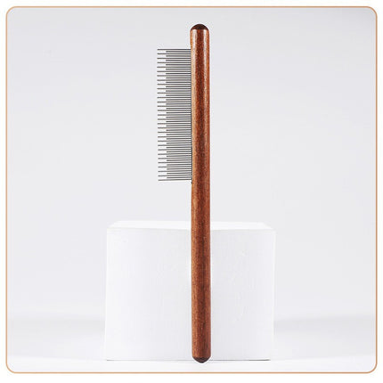 Dog Cat Comb Open Knot Floating Hair Artifact Pet Self-Cleaning Comb Row Comb Massage Hair Removal Special Pet Comb