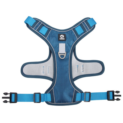 Cross-Border Dog Leash, Anti-Explosion Pet Harness, Velcro Dog Harness, Large Dog Leash, Reflective Dog Leash