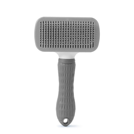 Pet Comb, One-Click Press to Remove Floating Hair, Hair Removal Comb, Dog and Cat Hair Removal Comb, Special Cat Comb, Pet Supplies