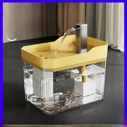 Pet Water Dispenser, Cat Flowing Water Dispenser, Silent Large-Capacity Dog Circulating Automatic Plastic Water Feeder Wholesale