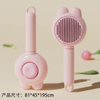 Rabbit ear hair removal comb - Pink