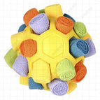 Yellow Ball rainbow color, Sphere 14cm