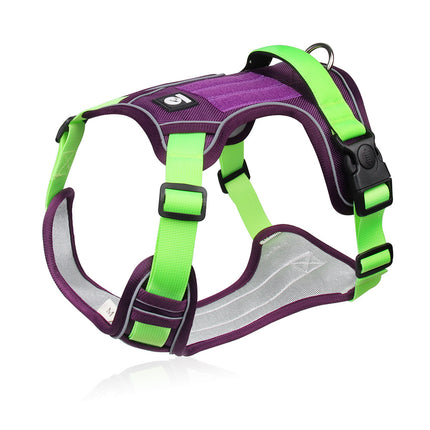 Cross-Border Dog Leash, Anti-Explosion Pet Harness, Velcro Dog Harness, Large Dog Leash, Reflective Dog Leash