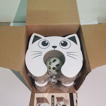 New Organ Cat Scratching Board, Magic Corrugated Paper, Wear-Resistant, Non-Shedding, Strong Magnetic, Foldableable, Self-Pleasure and Boredom Relief Cat Toy