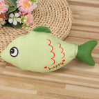 green big-eyed fish, 20cm without zipper (including catnip)