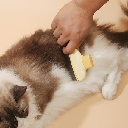 Dog Cat Comb Open Knot Floating Hair Artifact Pet Self-Cleaning Comb Row Comb Massage Hair Removal Special Pet Comb