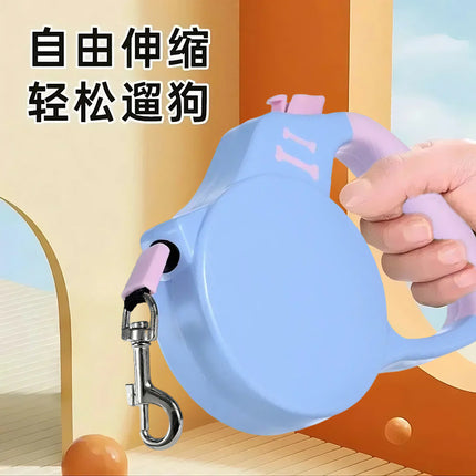 Cross-Border Popular Dog Leash Harness for Walking Dogs, Automatic Retractable Equipment, Corgi Pet Supplies Wholesale