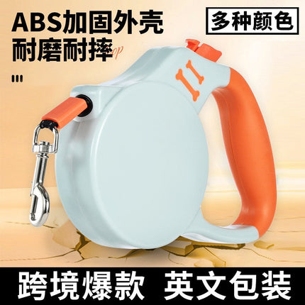 Cross-Border Popular Dog Leash Harness for Walking Dogs, Automatic Retractable Equipment, Corgi Pet Supplies Wholesale