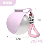 Plastic water bottle - pink
