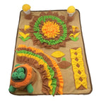 Caterpillar mushroom house sniff pad/80*60CM