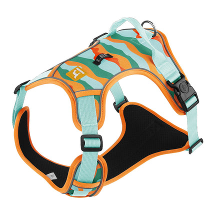 Cross-Border Dog Leash, Anti-Explosion Pet Harness, Velcro Dog Harness, Large Dog Leash, Reflective Dog Leash