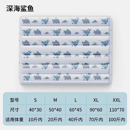 Pet Ice Mat Mat Dog Summer Mat Cat Ice Bed Sleeping Mat Floor Mat Cooling Supplies Summer Ice Nest