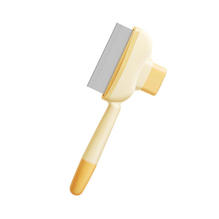 Dog Cat Comb Open Knot Floating Hair Artifact Pet Self-Cleaning Comb Row Comb Massage Hair Removal Special Pet Comb