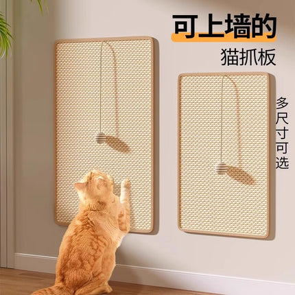 Wear-resistant non-shavings sisal pad cat scratch board anti-cat scratch sofa protection pasting wall claw nest claw grinding wall cat supplies