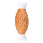 Double bone chicken leg plush toy