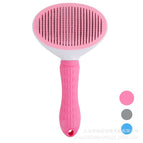 Pink-PP fine needle comb [Plastic OPP]