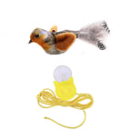 Brown physical singing bird