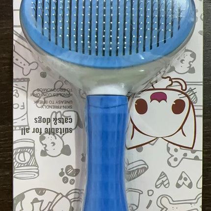 Pet Comb, One-Click Press to Remove Floating Hair, Hair Removal Comb, Dog and Cat Hair Removal Comb, Special Cat Comb, Pet Supplies