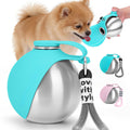 Portable Dog Water Bottle with Bowl