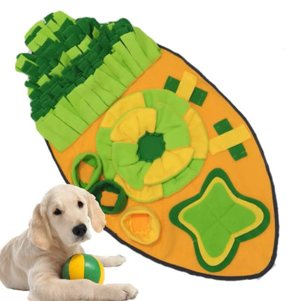 New Pet Sniffing Mat to Expend Dog Energy, Hide Cat Treats to Relieve Boredom, Pet Food Leakage Toy