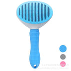 Blue-PP fine needle comb [Plastic OPP]