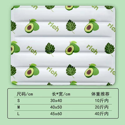Pet Ice Mat Mat Dog Summer Mat Cat Ice Bed Sleeping Mat Floor Mat Cooling Supplies Summer Ice Nest